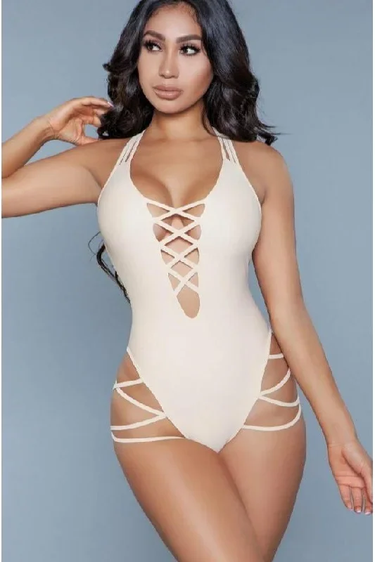 Criss Cross One Piece Swimsuit