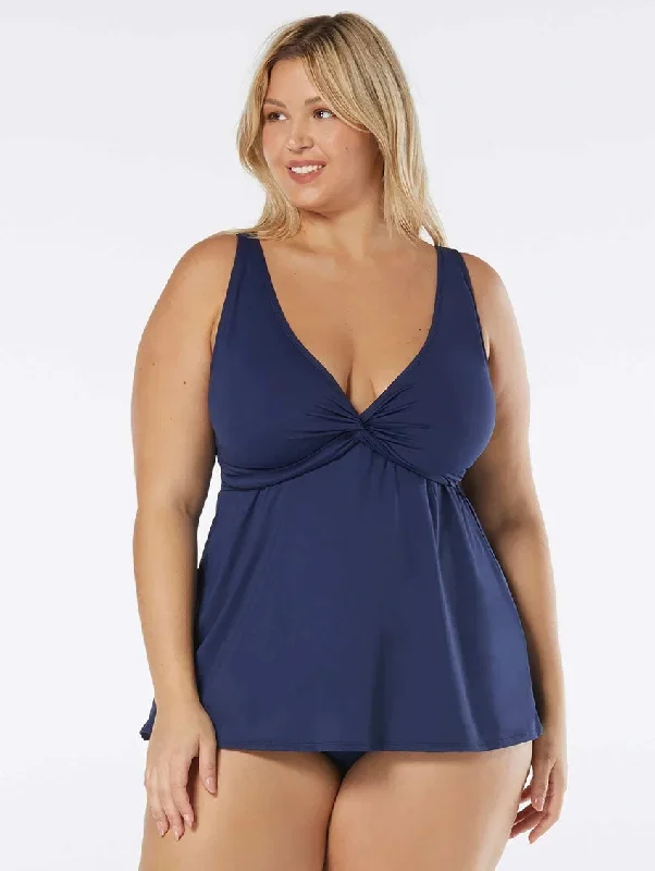 Beach House Willow Twist Front Plus Tankini