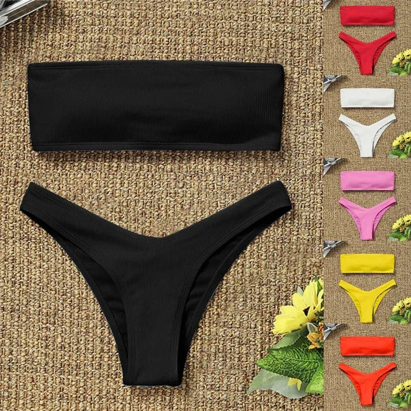 Bikini High Waisted Tummy - Two Piece Swimsuit