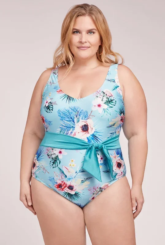 Nadia One Piece Swimsuit - Green