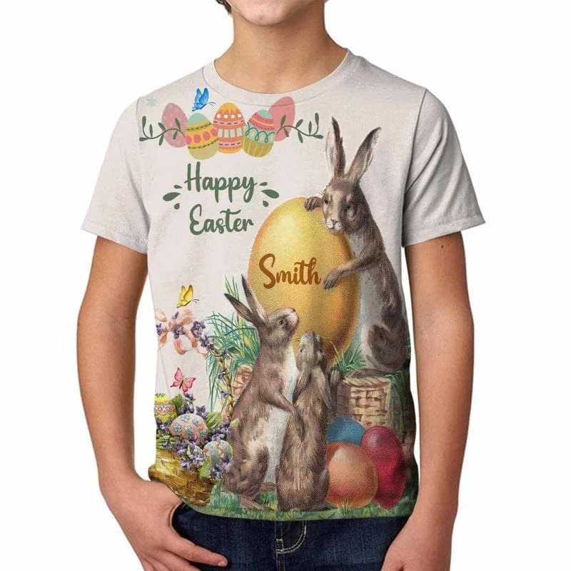 custom-name-happy-easter-flowers-kids-all-over-print-t-shirt