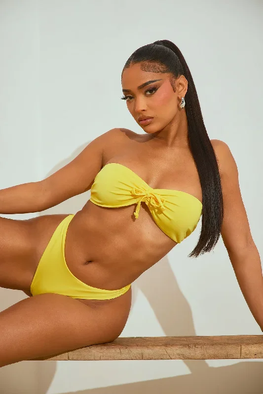 Dip My Toes 2 Piece Bikini - Yellow