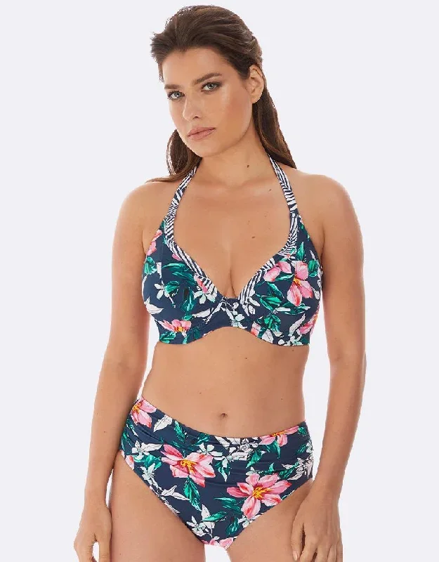 Fantasie Port Maria Plunge Bikini Top Ink