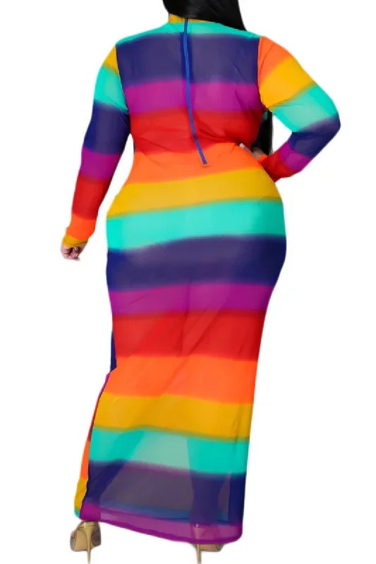 final-sale-plus-size-sheer-bodycon-dress-in-rainbow-stripes