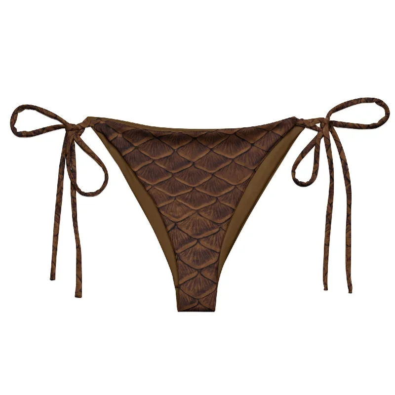 Finfolk Merchant Company Recycled String Bikini Bottom