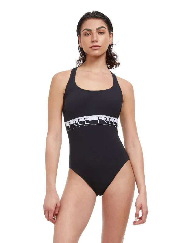 Free Sport Free Mindset Round Neck Y-Back One Piece Swimsuit