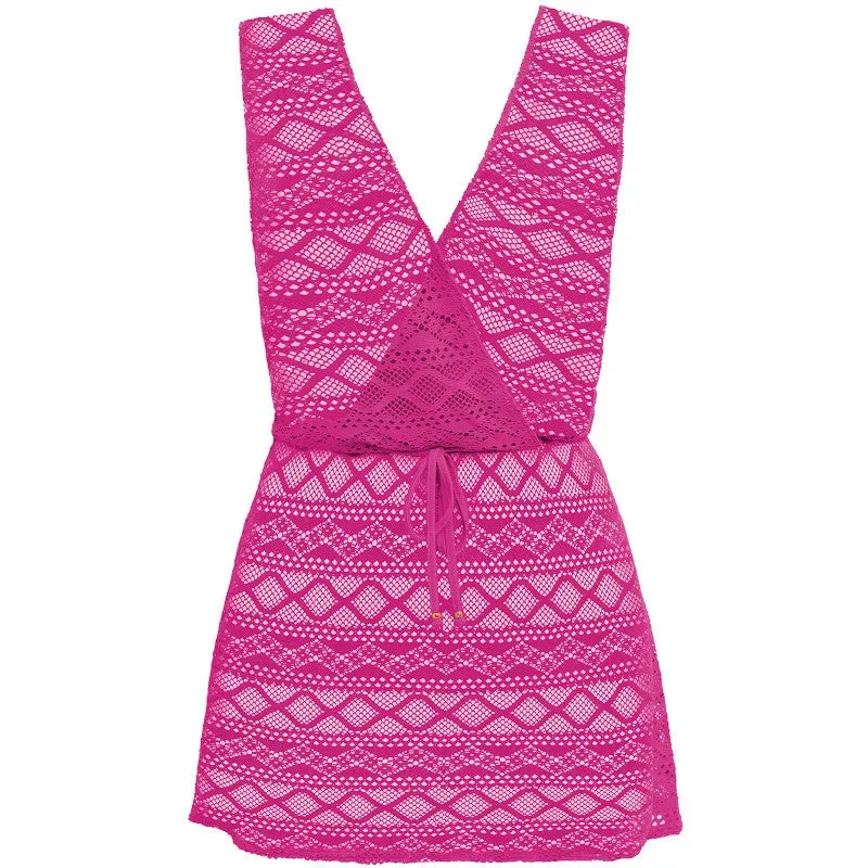 Sundance Beach Cover-Up Dress Orchid Pink - Freya Swim