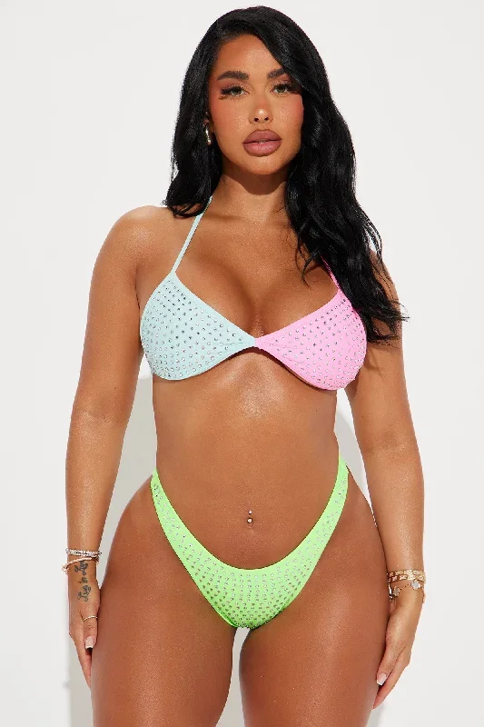 Keira Crystal 2 Piece Bikini - Multi Color