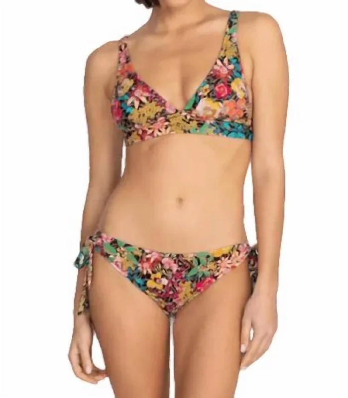 Millo Halter Bikini Top In Multi