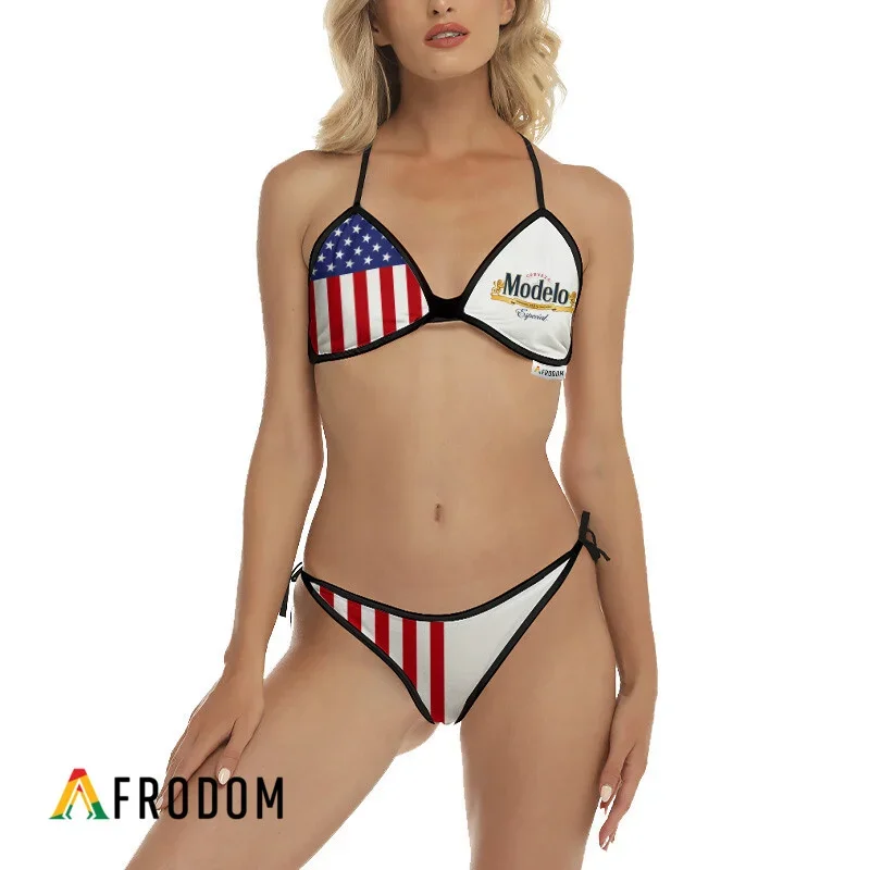 modelo-negra-usa-flag-fourth-of-july-bikini-set-swimsuit-beach