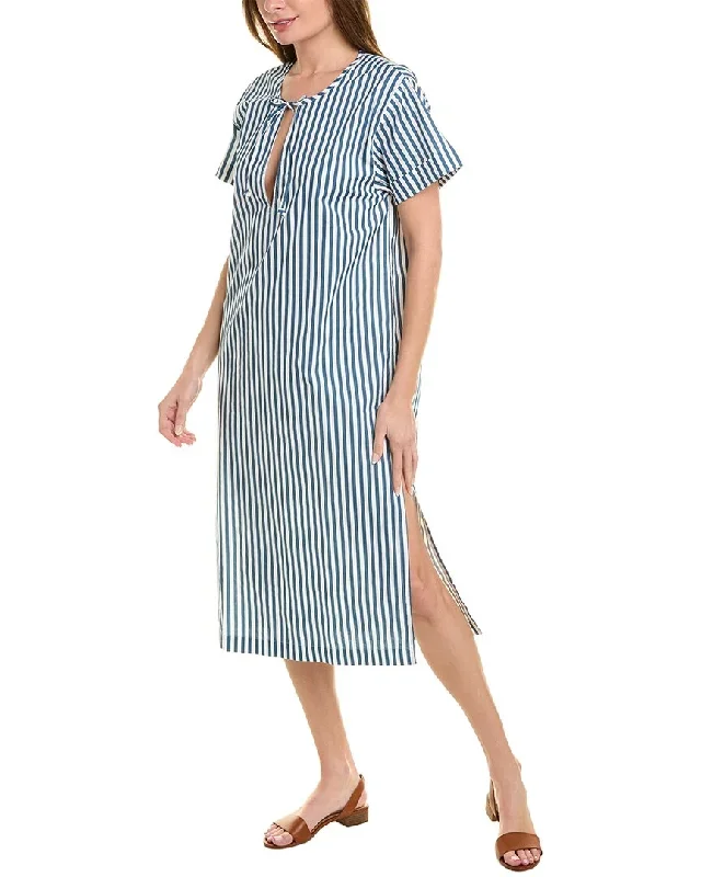 Onia Poplin Home Caftan