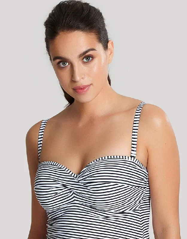 panache-anya-stripe-tankini-black-white