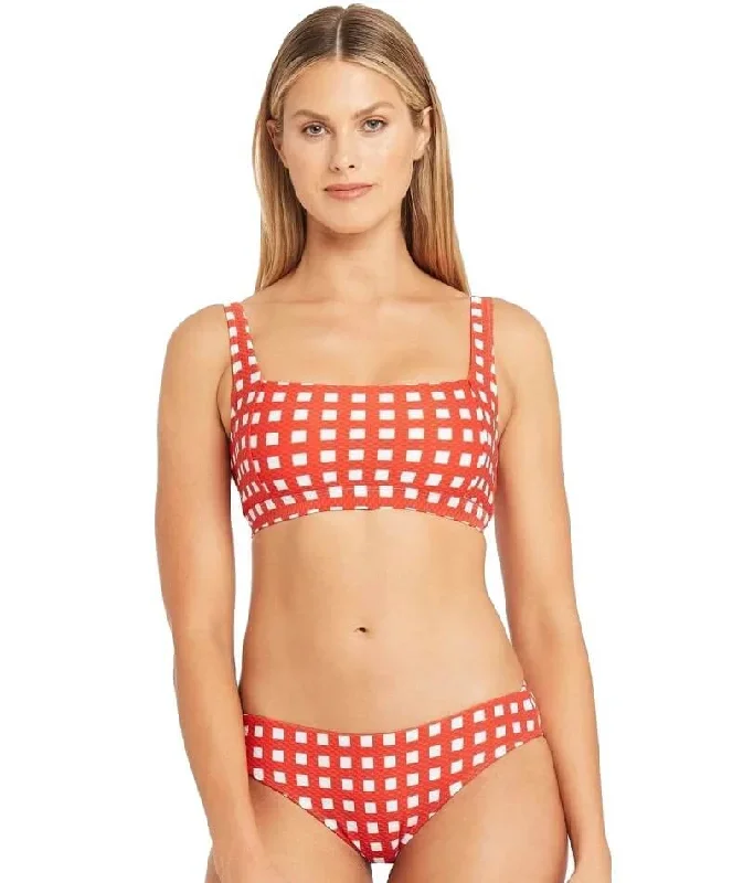 sea-level-le-damier-square-neck-bikini-top-orange