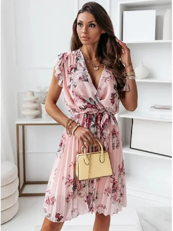 summer-dress-women-2022-fashion-chiffon-sleeveless-ruffles-floral-print-beach-dress-casual-elegant-black-mini-dresses-robe-femme