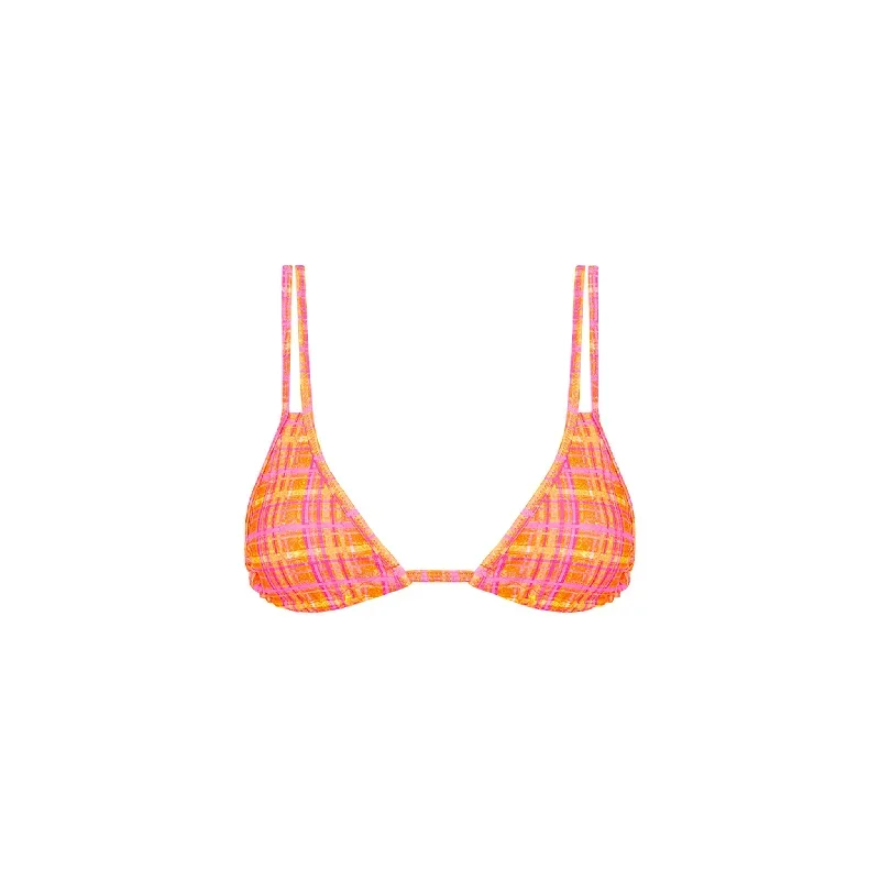 Twin Strap Bralette Bikini Top - Peaches