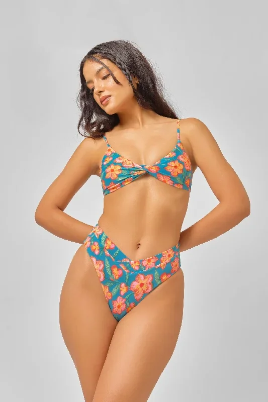 Valentina High Waist Medium Bottoms / Hawaiian Sun