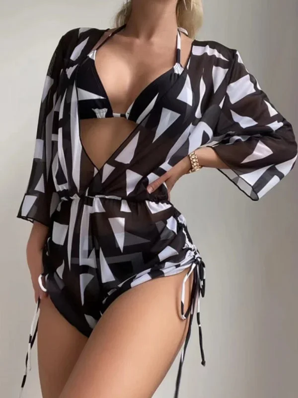 womens-tropical-print-halter-neck-bikini-with-matching-beach-cover-up